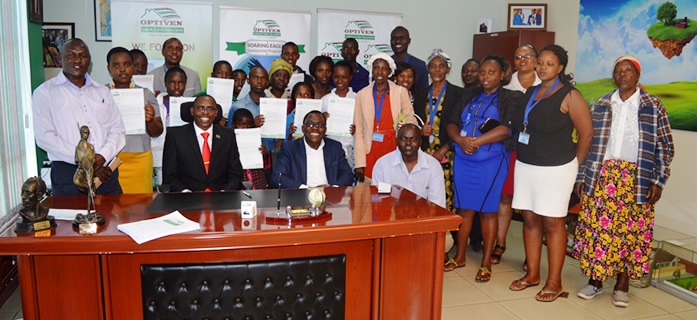 Optiven Foundation unveils second group of Eaglets to join SESP ...